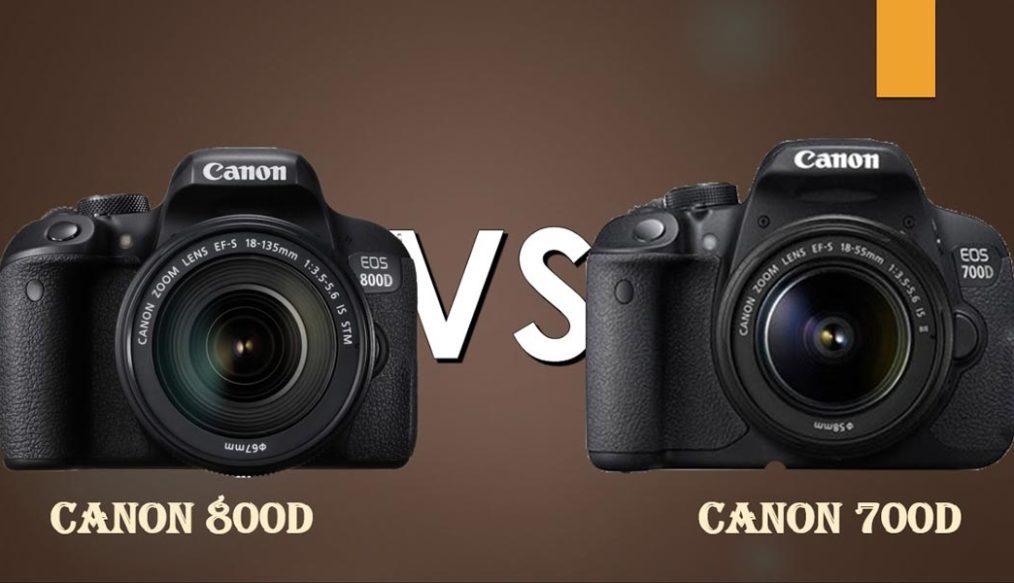 Canon 800D vs Canon 700D – the comparison