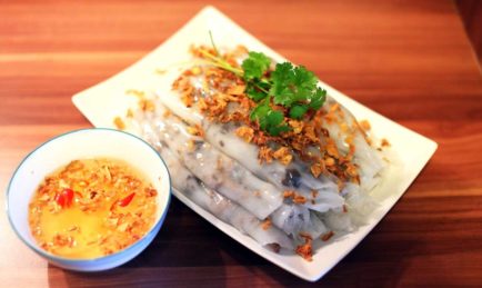 Vietnamese Banh Cuon is a must eat