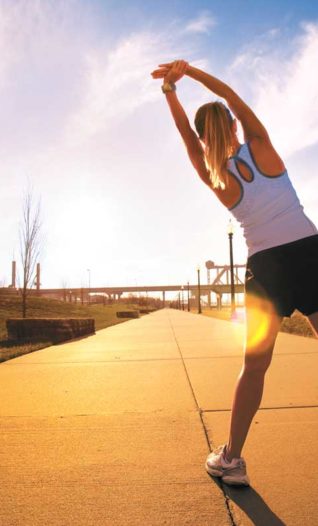 Working out everyday should keep you stay in shape