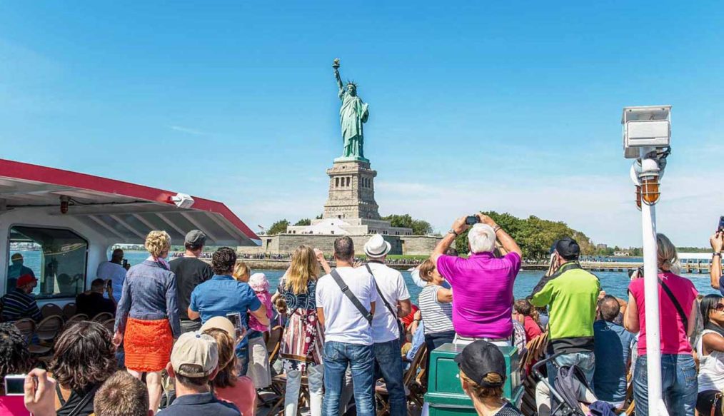 Our first trip to the Statue of Liberty