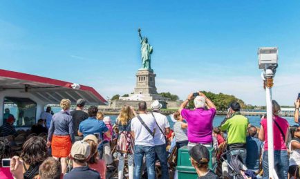 Our first trip to the Statue of Liberty