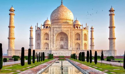 The beautiful Taj Mahal, Delhi City, India